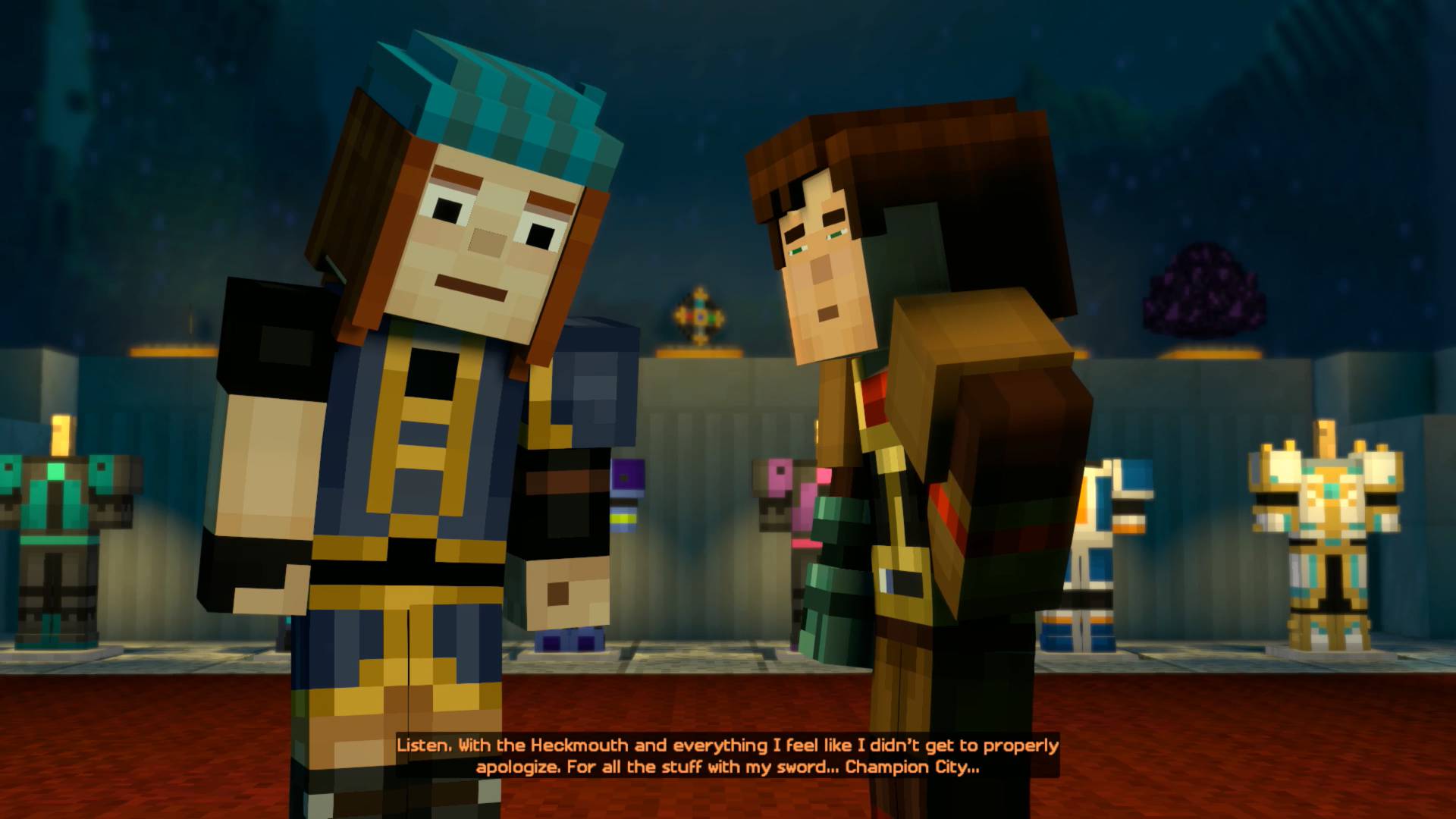 Minecraft story mode карта